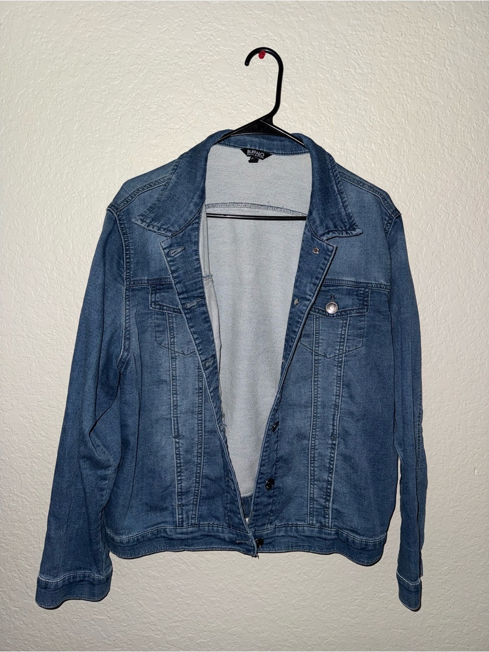 Buffalo Women's Blue Denim Jacket - Classic Trucker Style